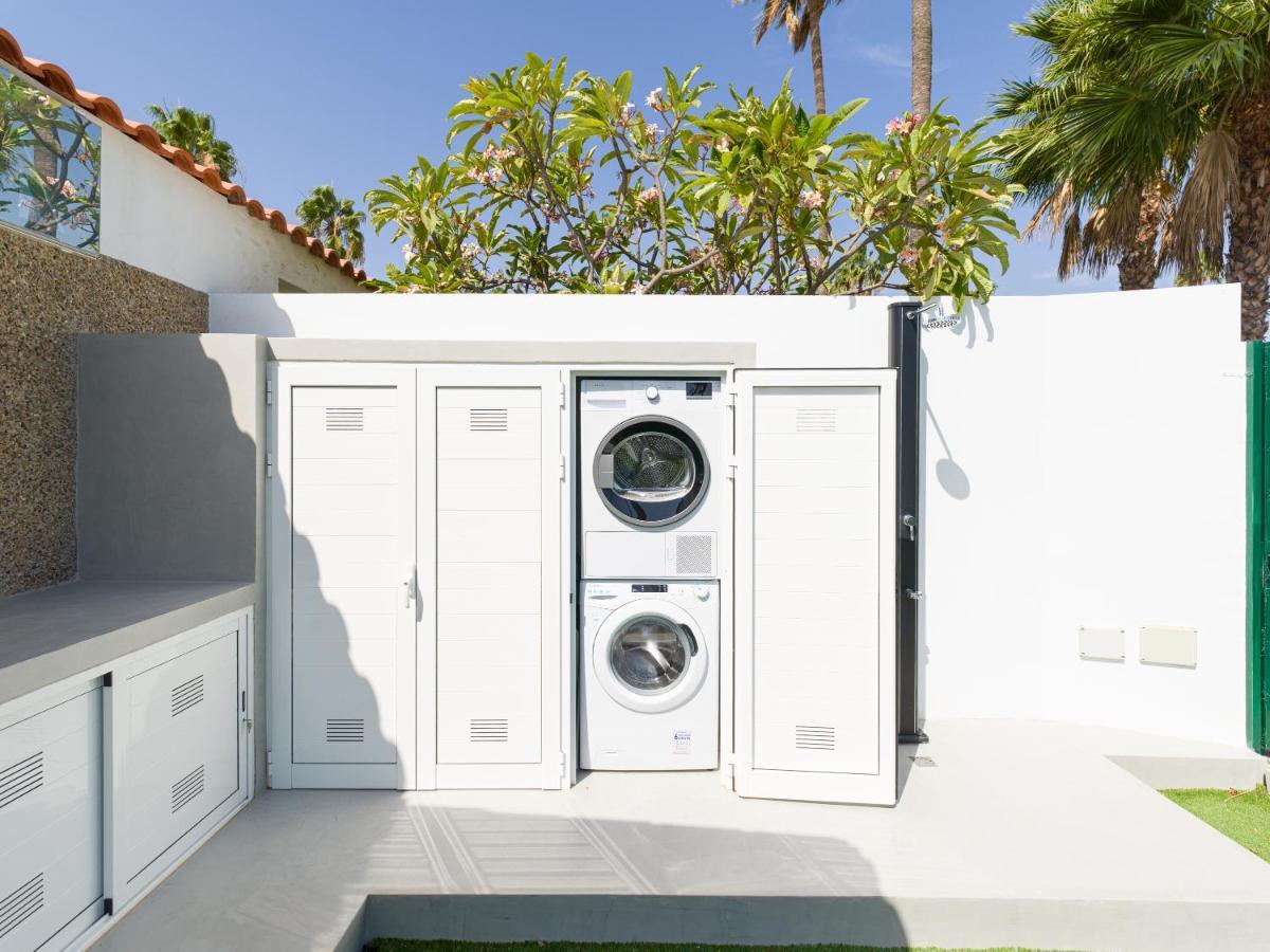 Aquarium Bungalow Private Jacuzzi, 3 Bedrooms, Ac And Bikes Maspalomas  Extérieur photo